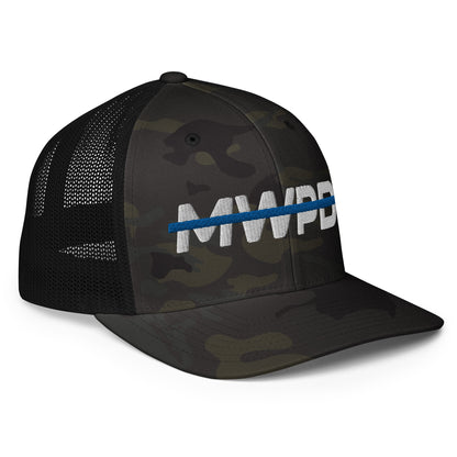 Maplewood Police Flexfit Fitted Trucker Cap