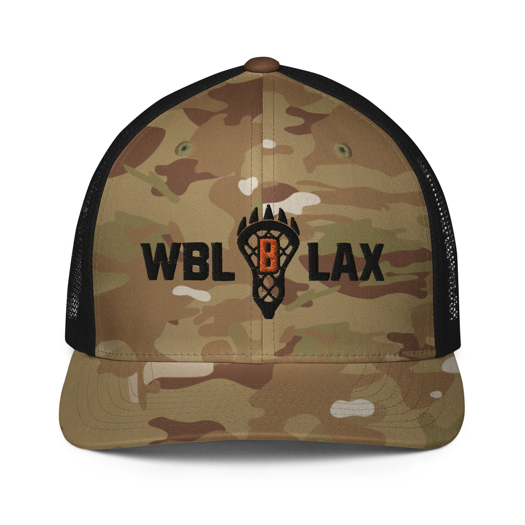 White Bear Lake Lacrosse Flexfit Trucker Cap