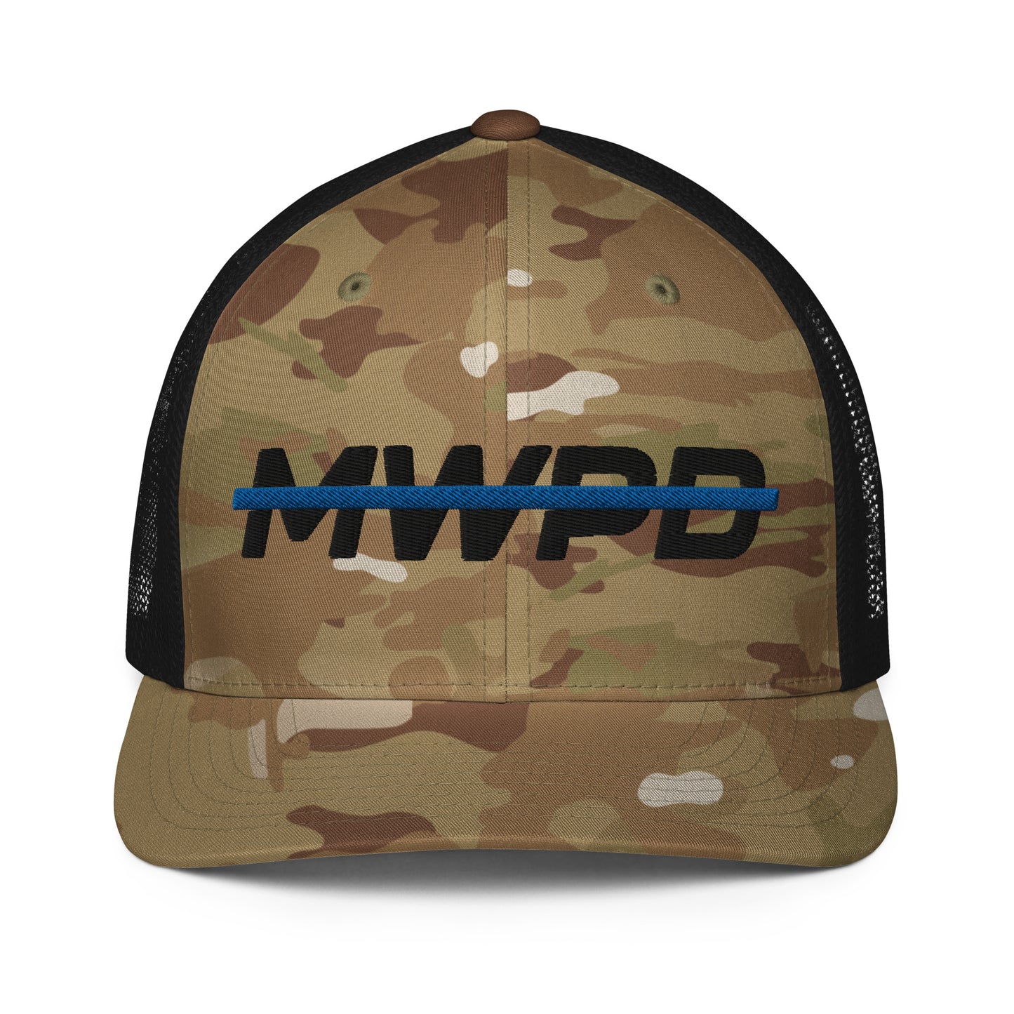 Maplewood Police Flexfit Fitted Trucker Cap