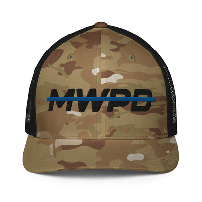 Maplewood Police Flexfit Fitted Trucker Cap