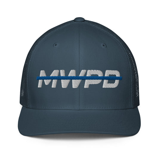 Maplewood Police Flexfit Fitted Trucker Cap