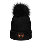 White Bear Lake Hockey Shield Columbia pom-pom beanie