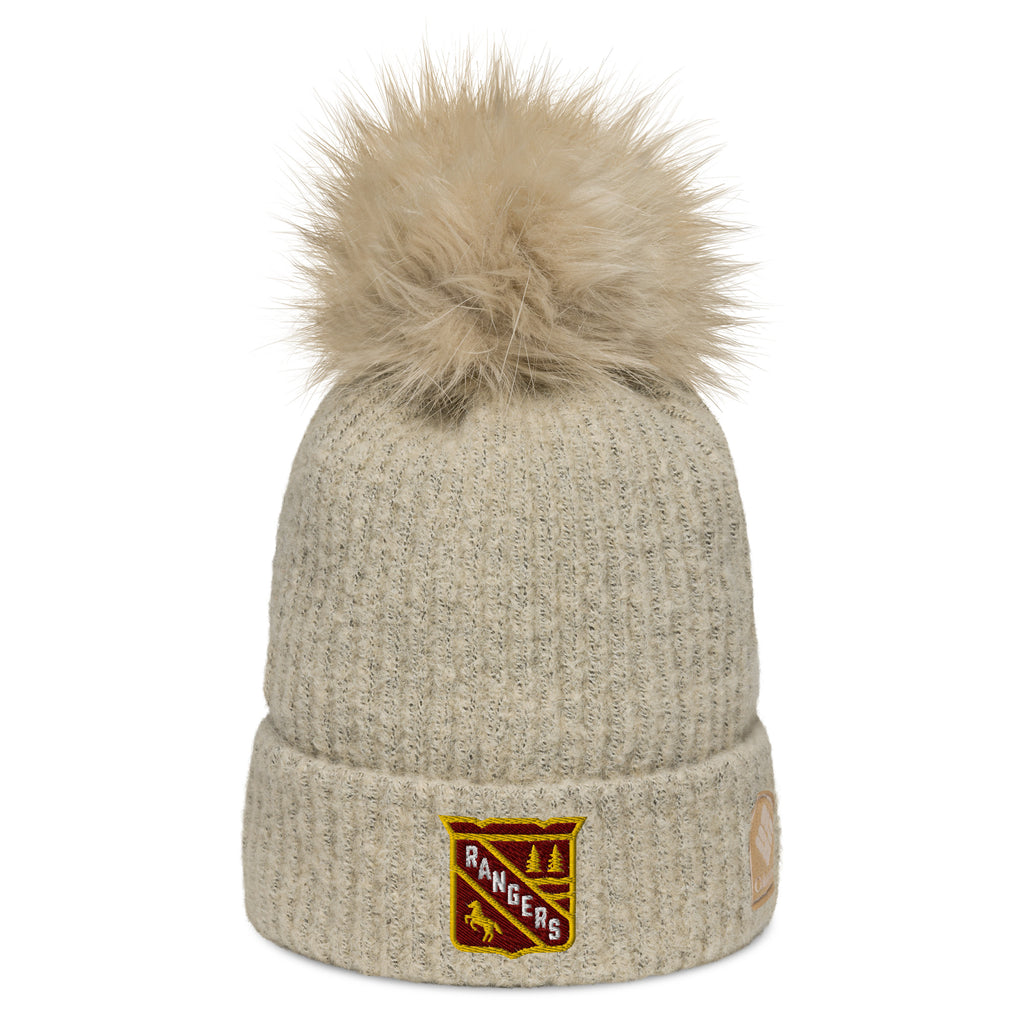 Forest Lake Hockey Ranger Shield Columbia pom-pom beanie