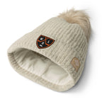 White Bear Lake Hockey Shield Columbia pom-pom beanie