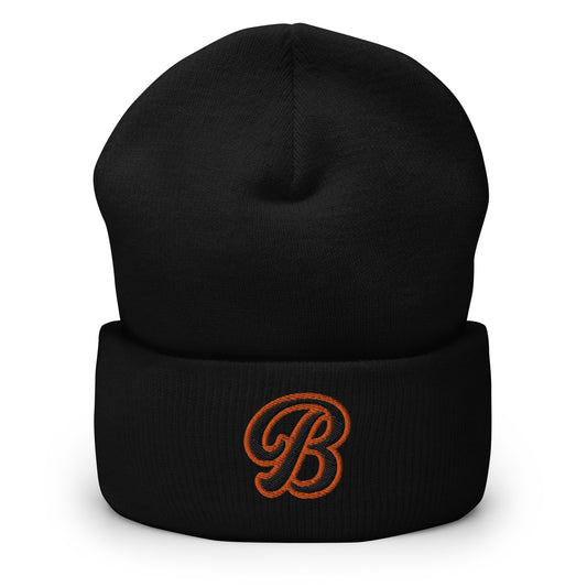 White Bear Lake Baseball Vintage B Cuffed Beanie