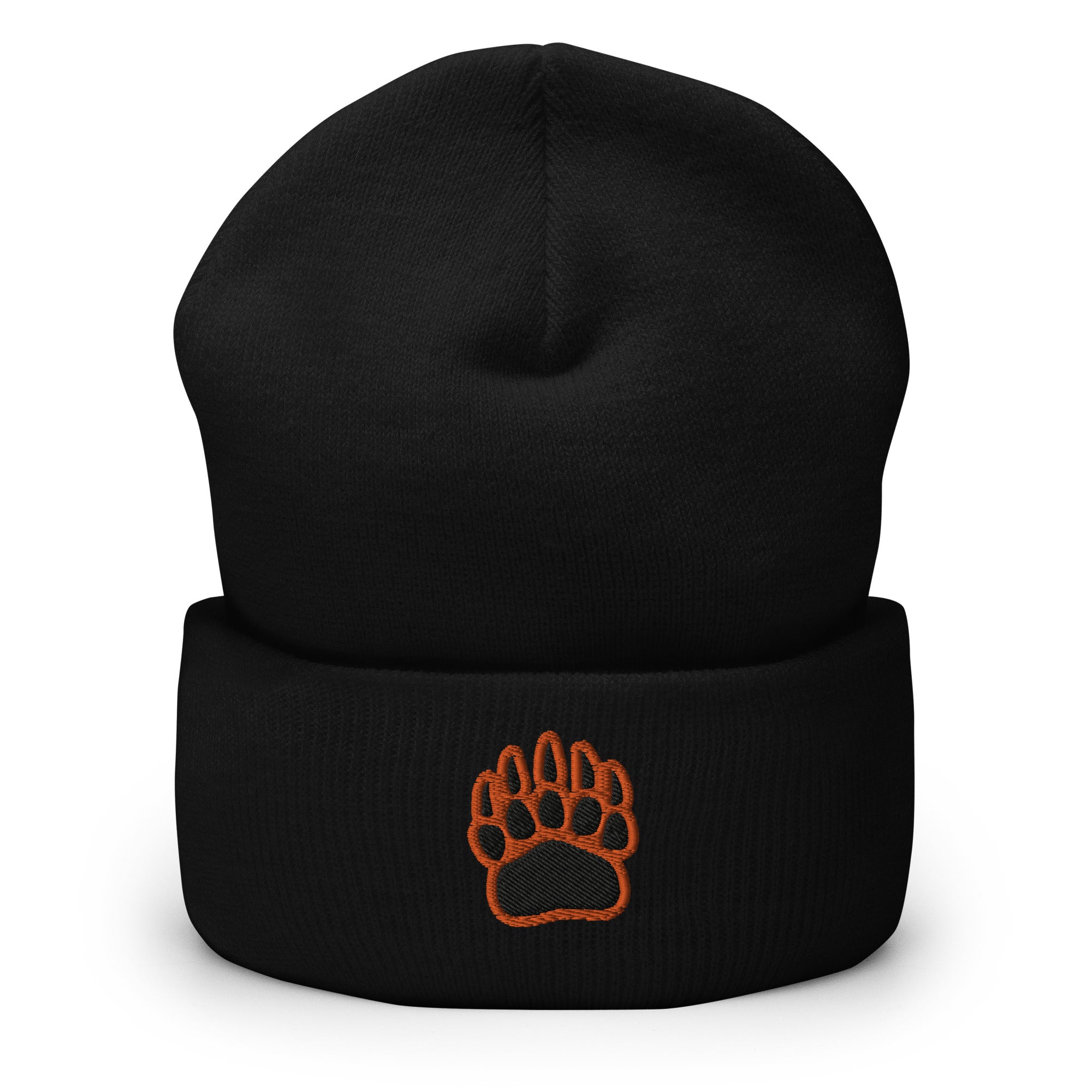 White Bear Lake Baseball Bear Track Cuffed Beanie