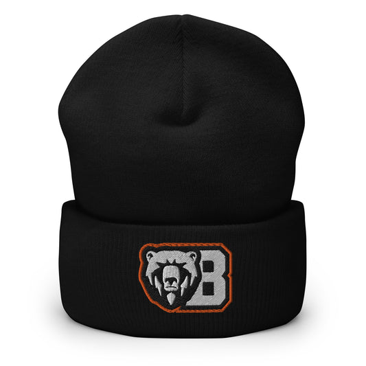 WBL Football Angry Bear B Cuffed Beanie