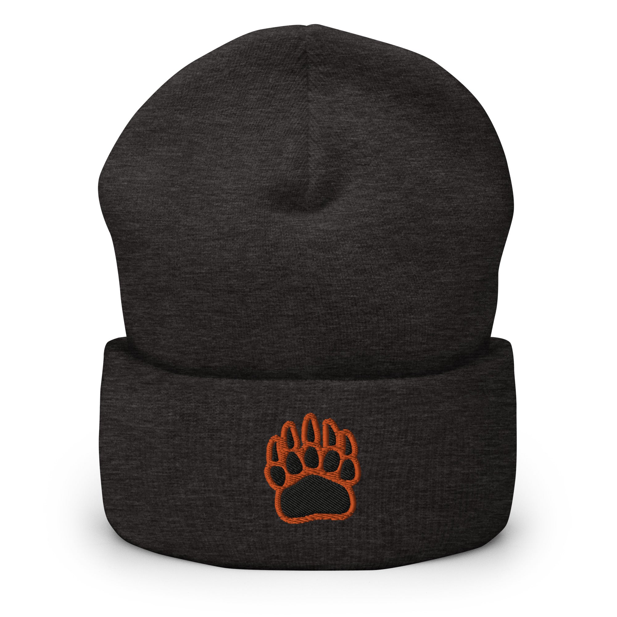 White Bear Lake Baseball Bear Track Cuffed Beanie