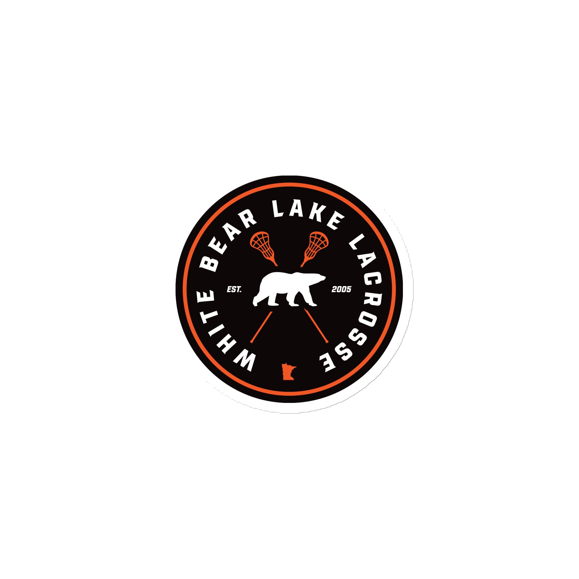 White Bear Lake Lacrosse Magnet