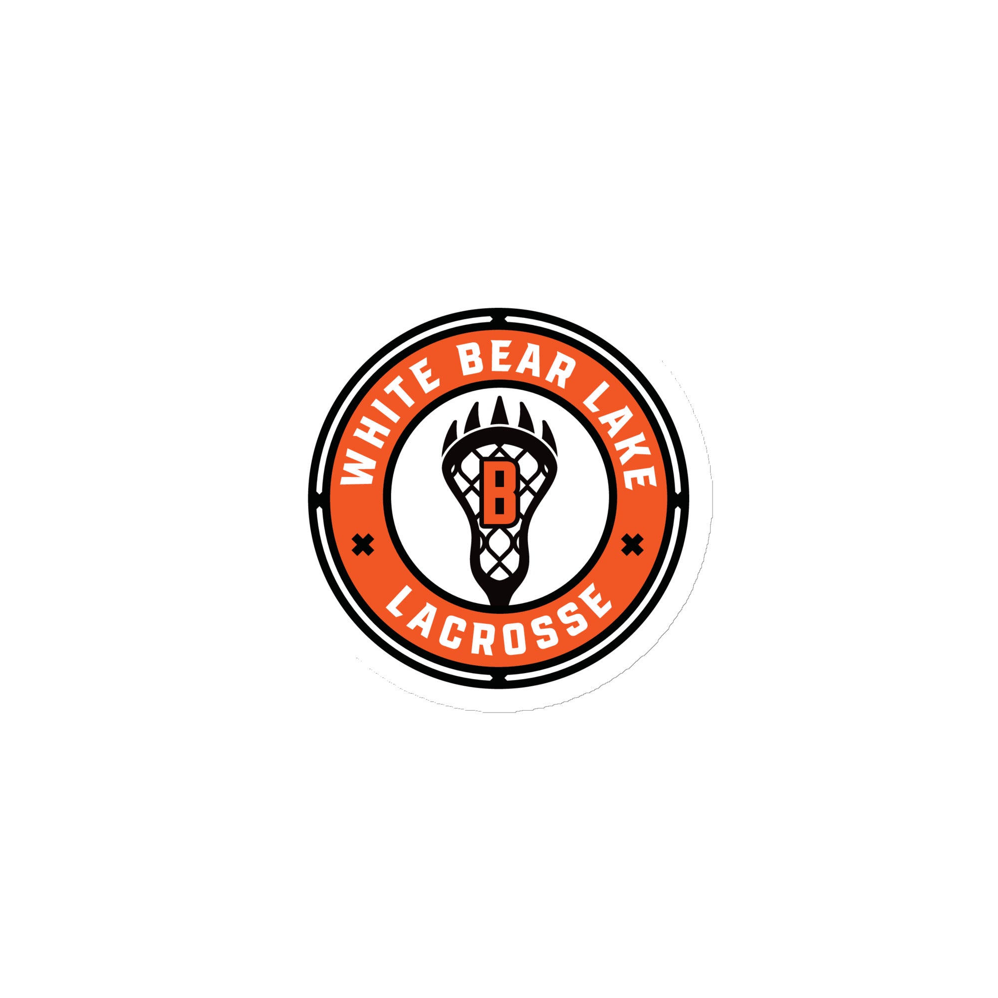 White Bear Lake Lacrosse Magnet