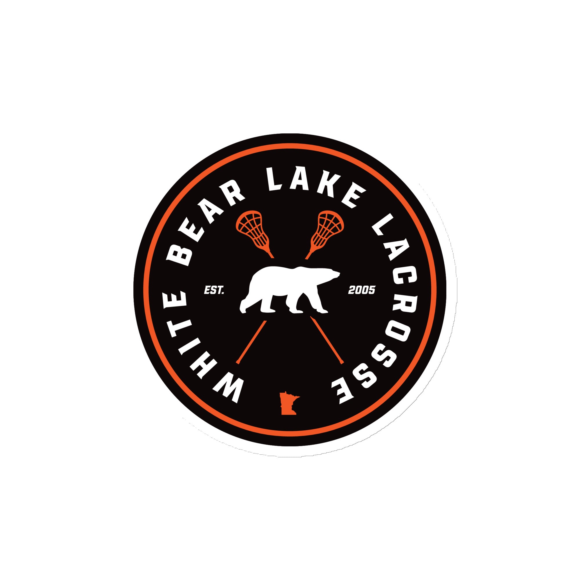 White Bear Lake Lacrosse Magnet
