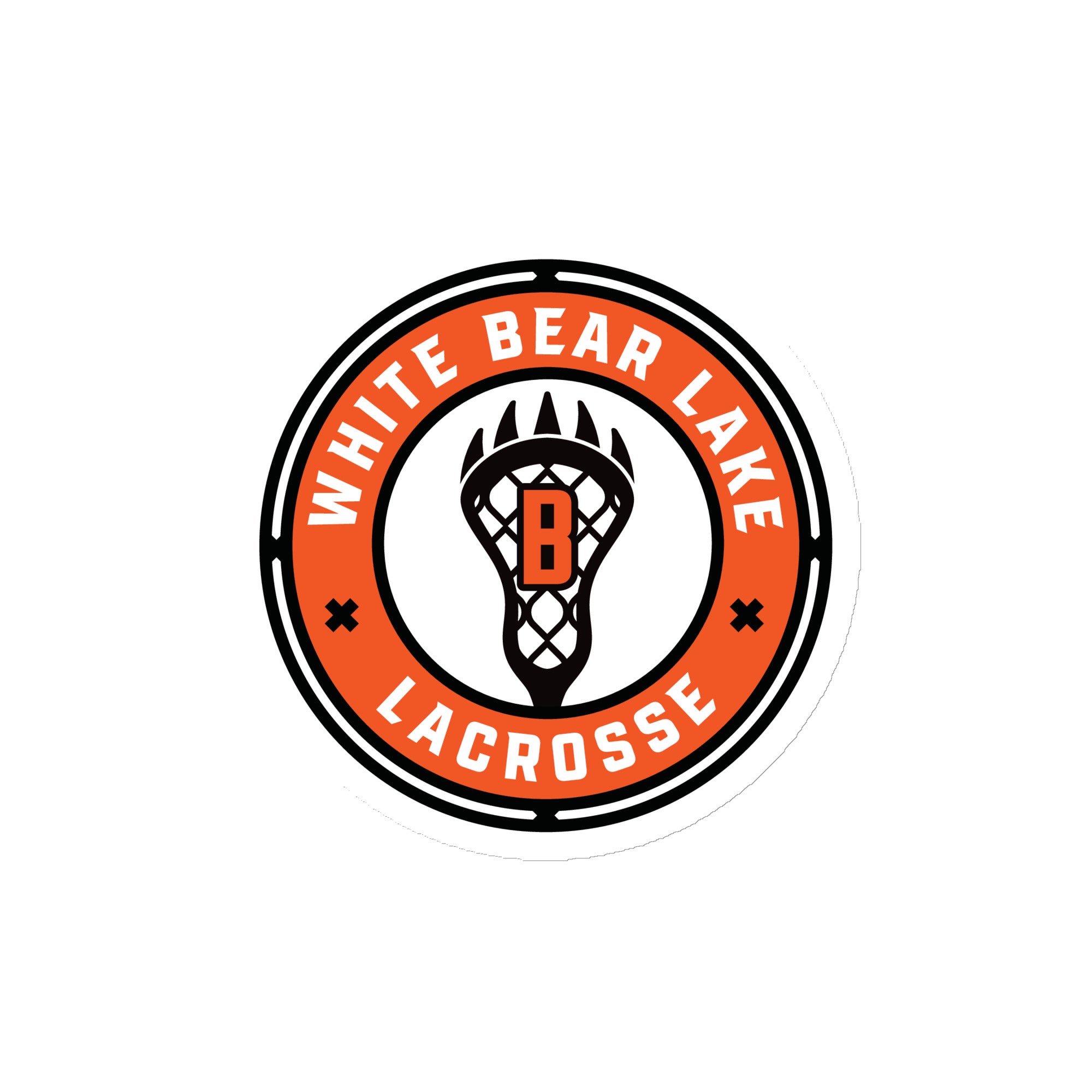 White Bear Lake Lacrosse Magnet