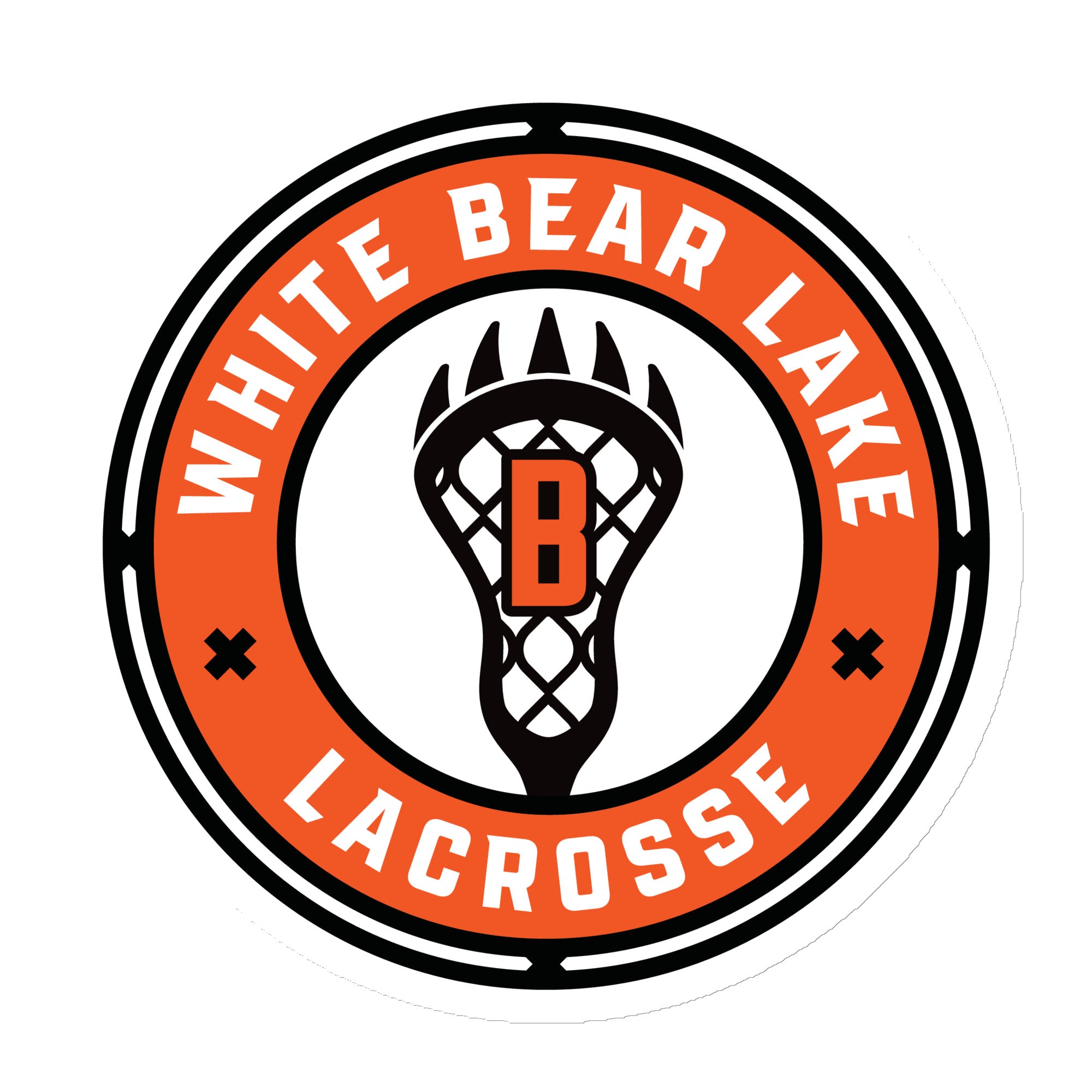 White Bear Lake Lacrosse Magnet