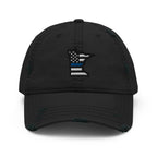 Forest Lake Police Relief Association MN TBL Distressed Unstructured Hat