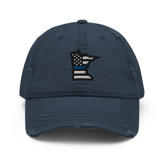 FLPRA MN TBL Distressed Unstructured Hat