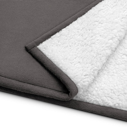 White Bear Lake Bear Paw Premium Sherpa Blanket