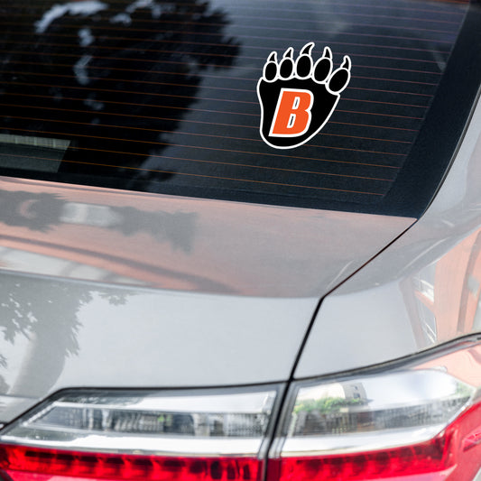 White Bear Lake Bear Paw Bubble-free Sticker