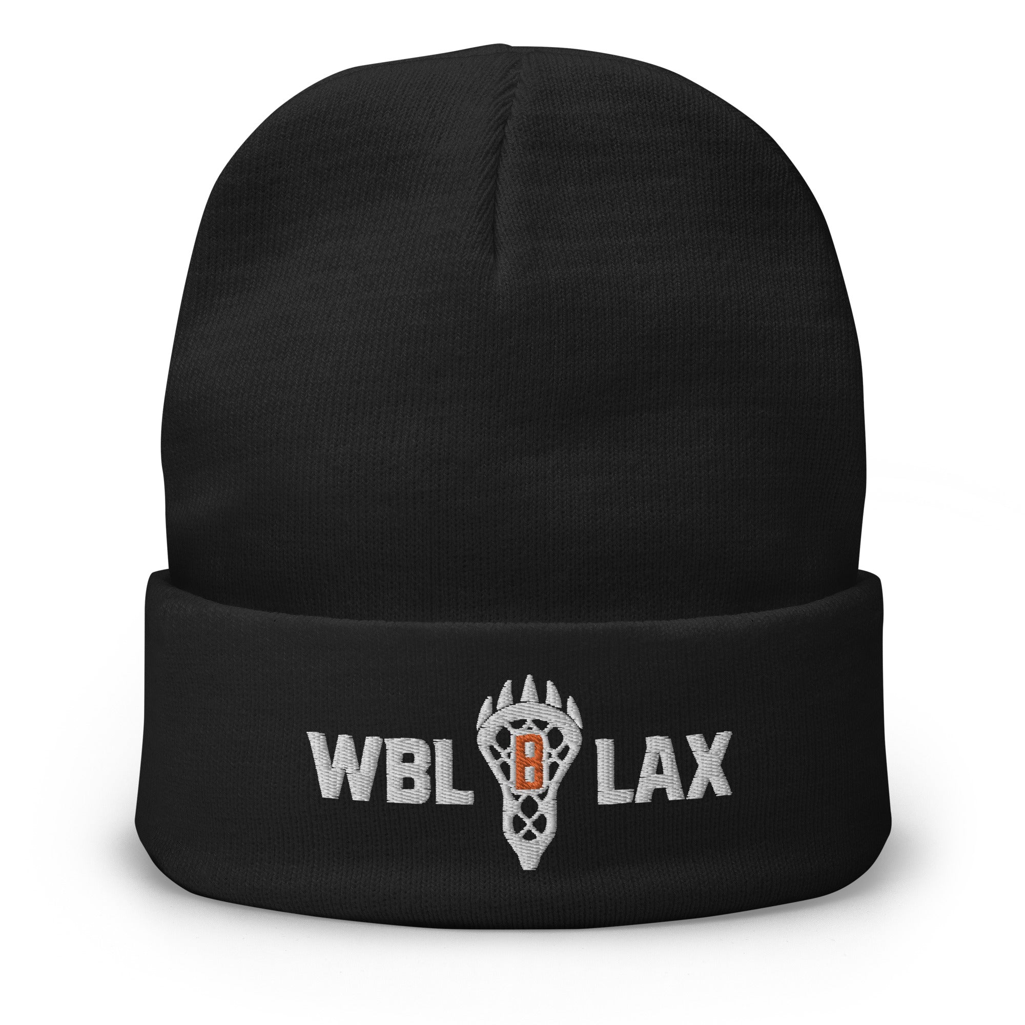 White Bear Lake Lacrosse Embroidered Beanie