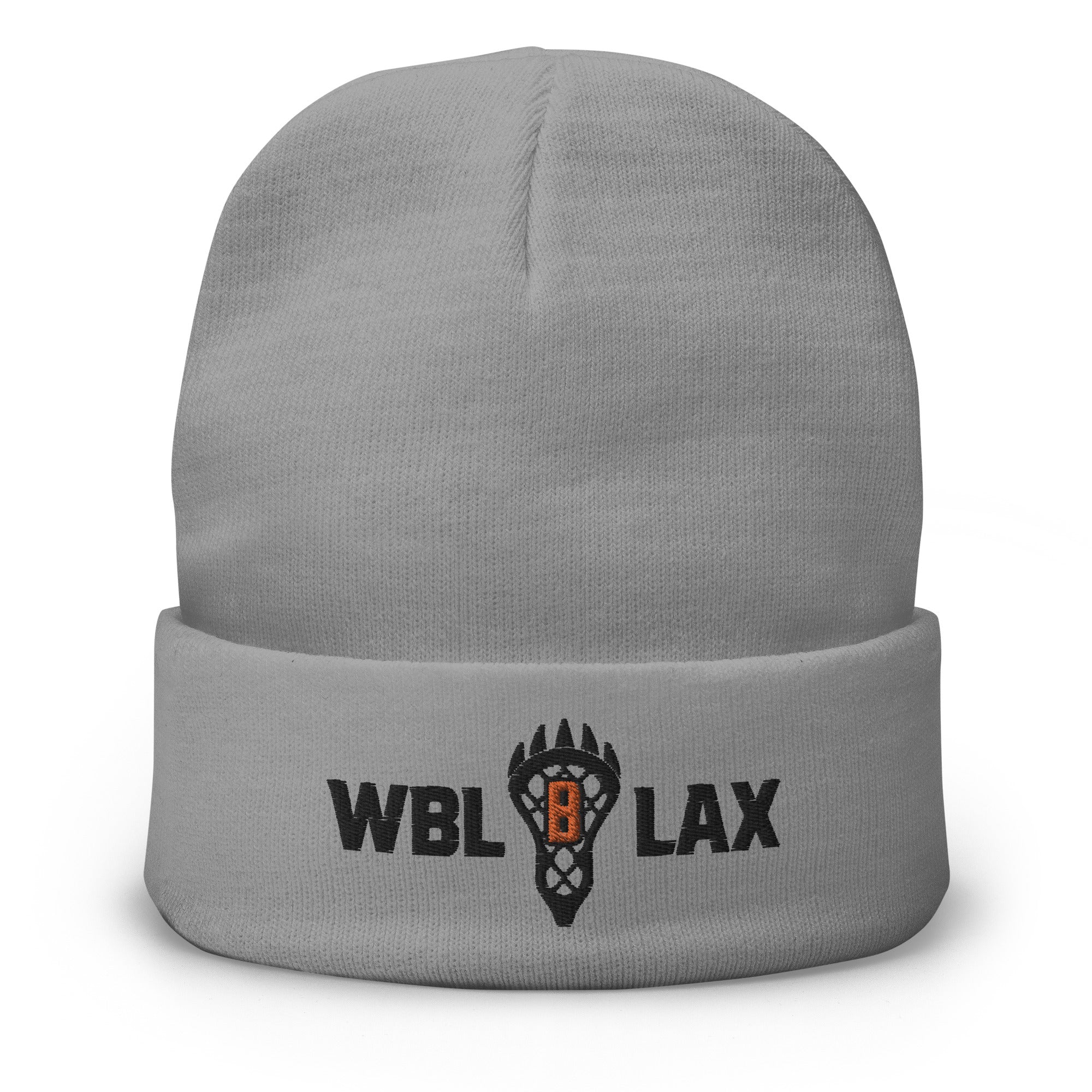 White Bear Lake Lacrosse Embroidered Beanie