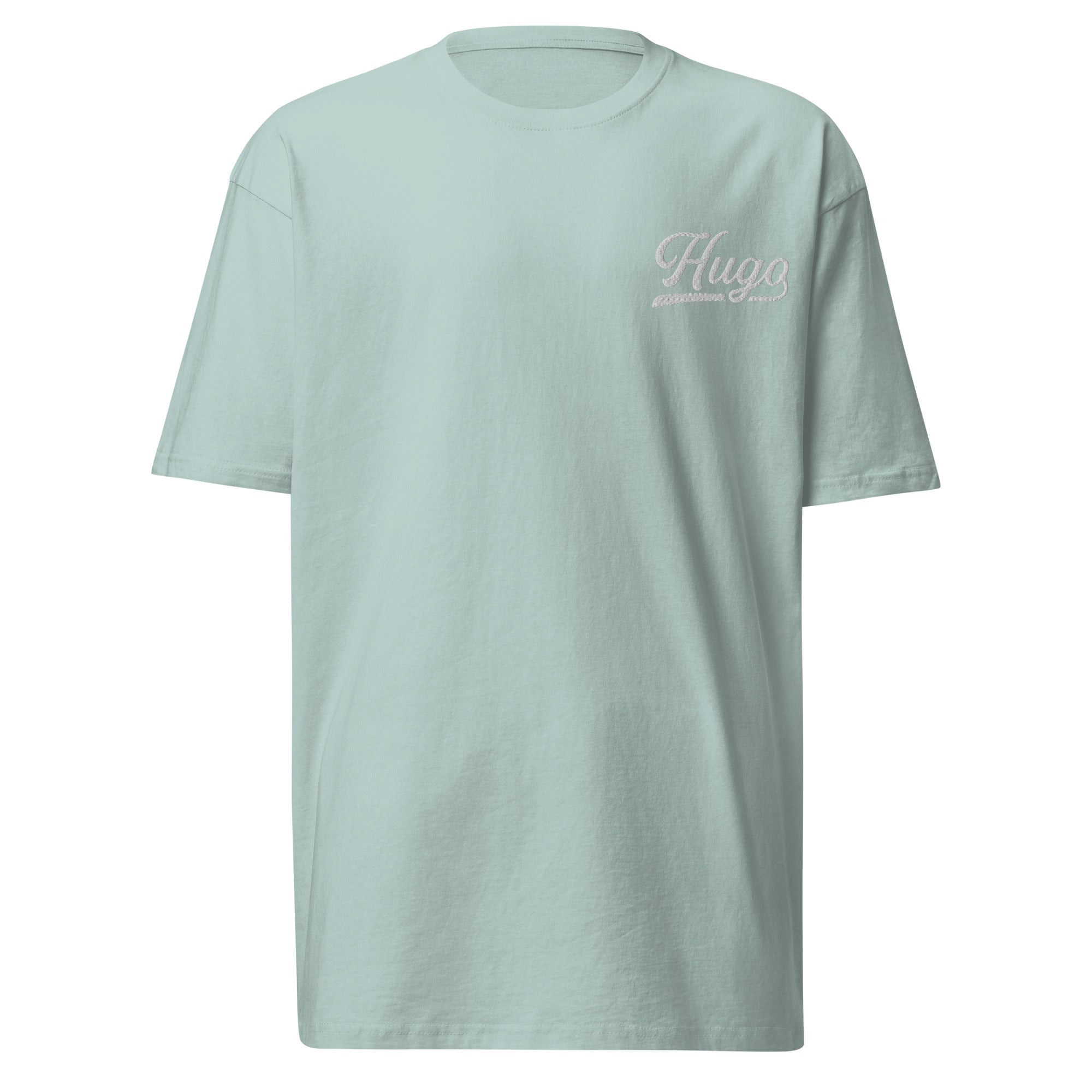 Hugo Embroidered Men’s Premium Heavyweight Tee