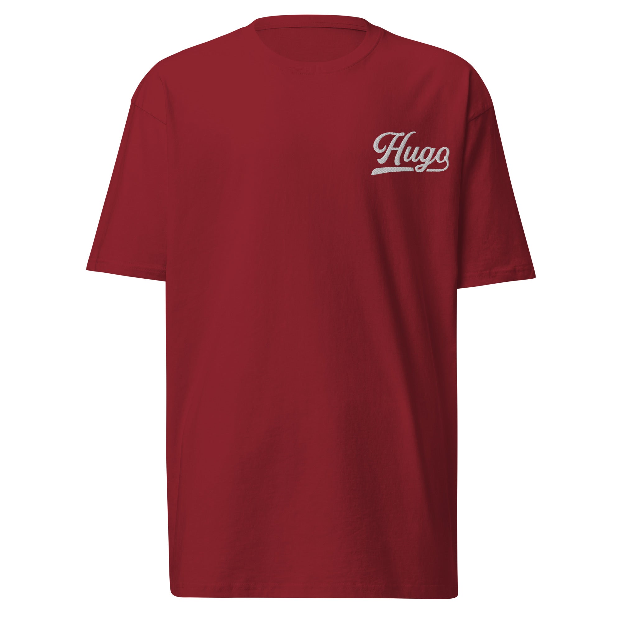 Hugo Embroidered Men’s Premium Heavyweight Tee