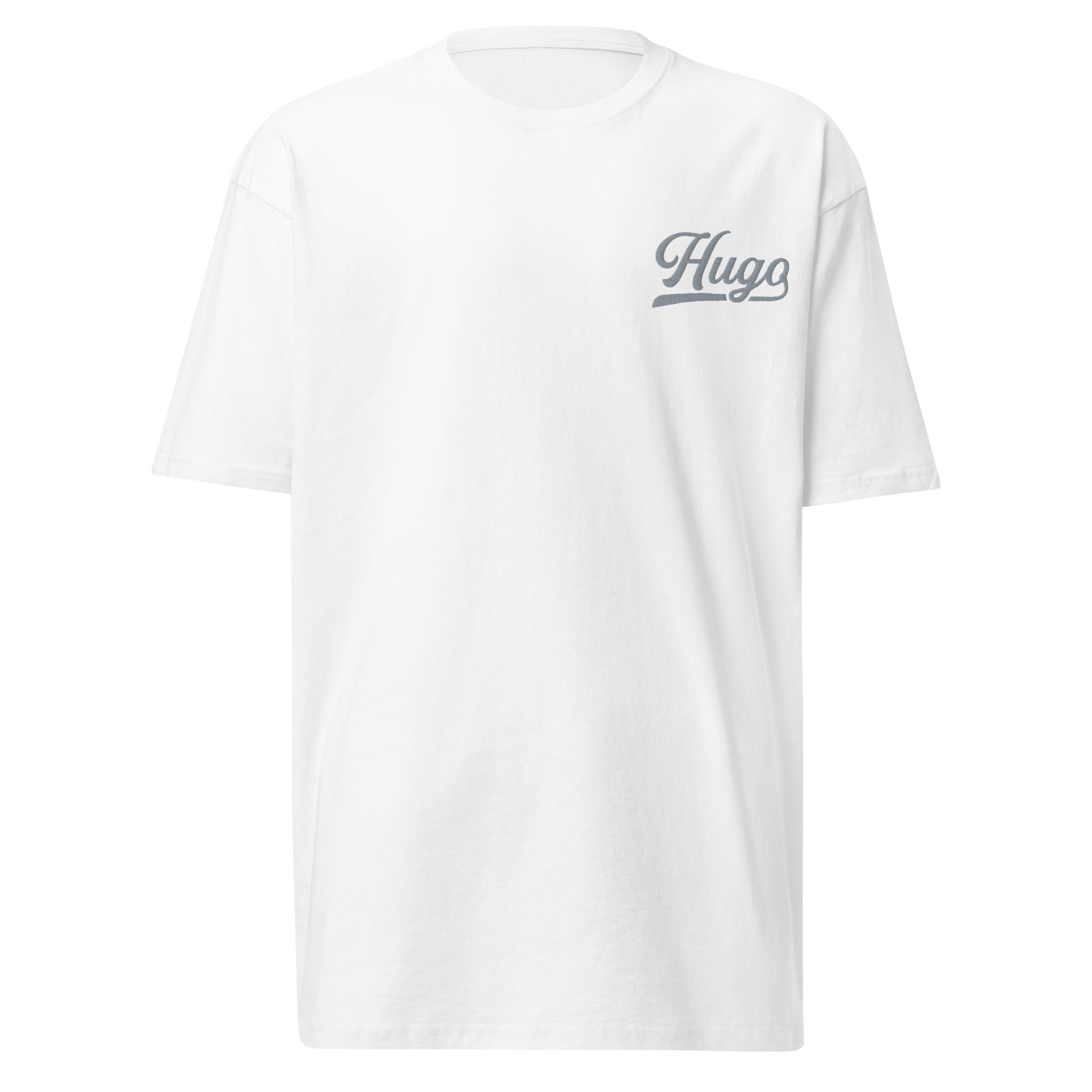 Hugo Embroidered Men’s Premium Heavyweight Tee
