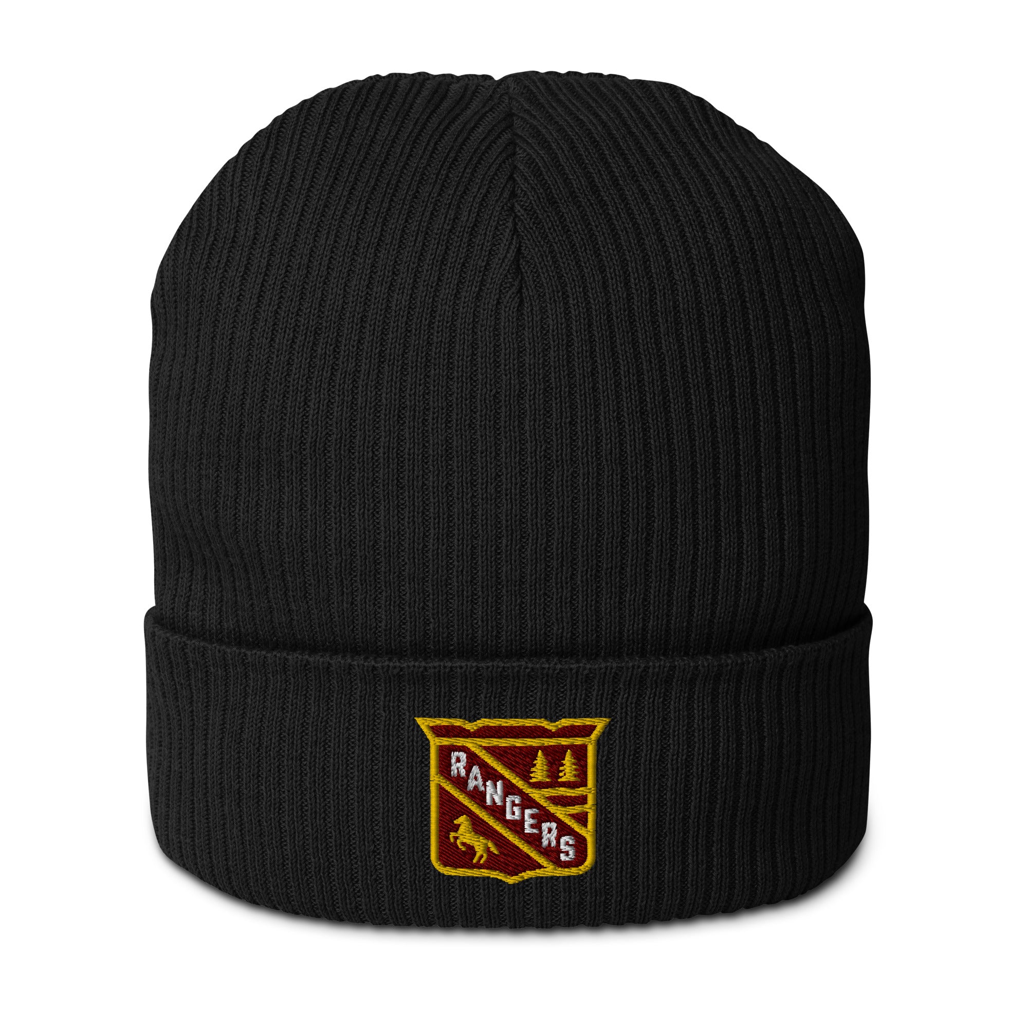 Forest Lake Hockey Ranger Shield Organic ribbed beanie