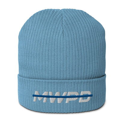 Maplewood Police Organic Ribbed beanie