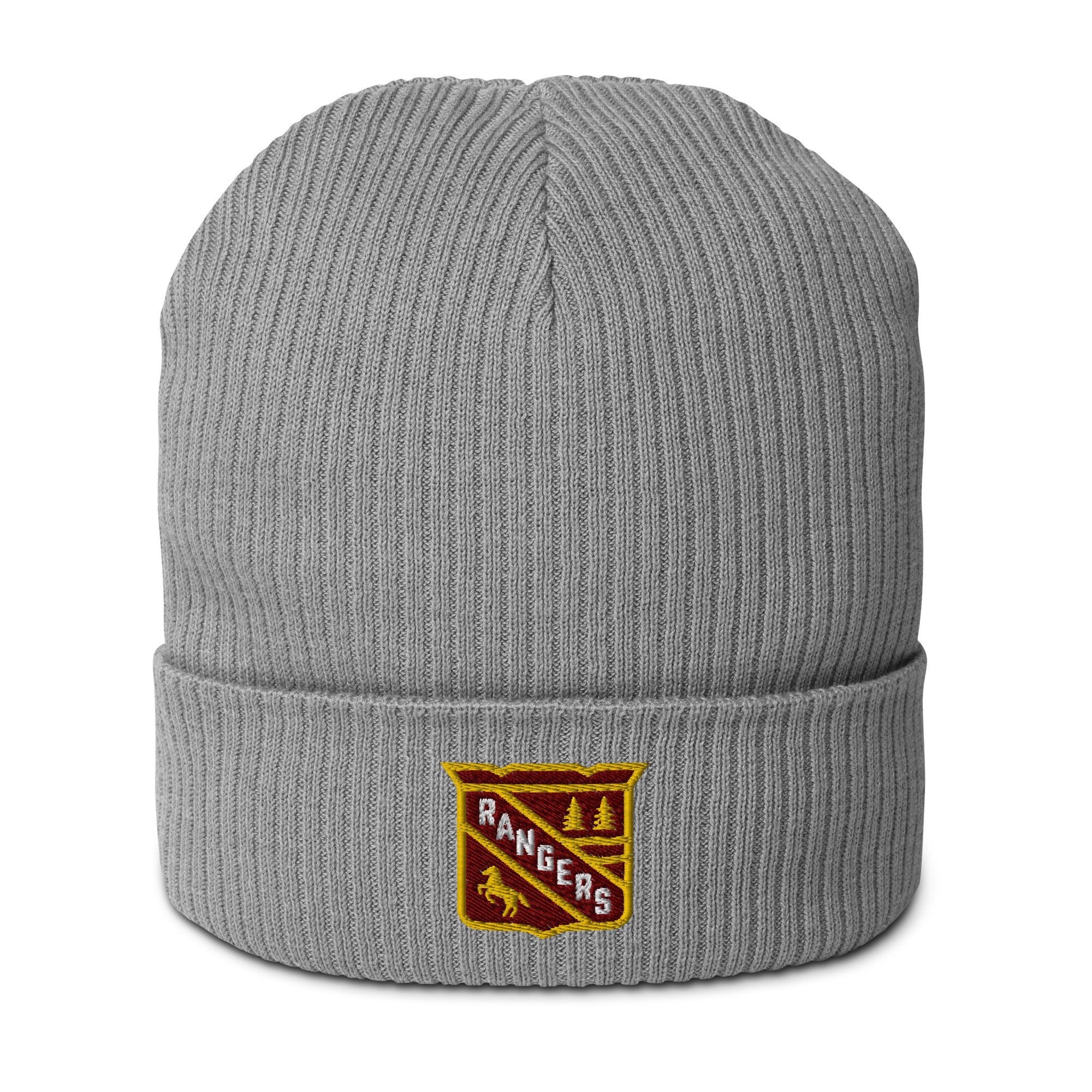 Forest Lake Hockey Ranger Shield Organic ribbed beanie
