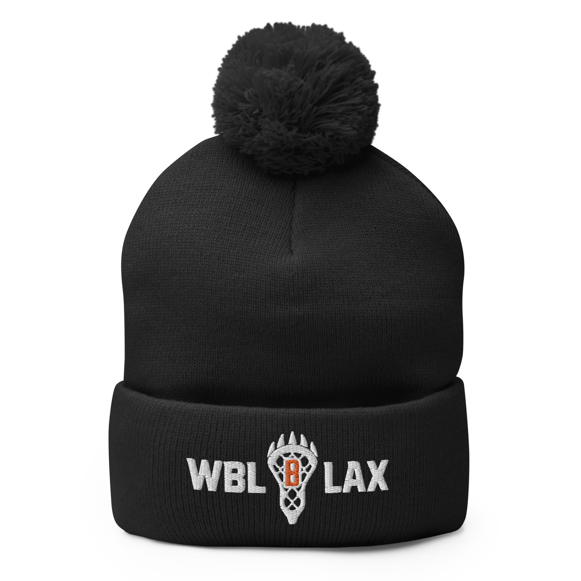 White Bear Lake Lacrosse Pom-Pom Beanie