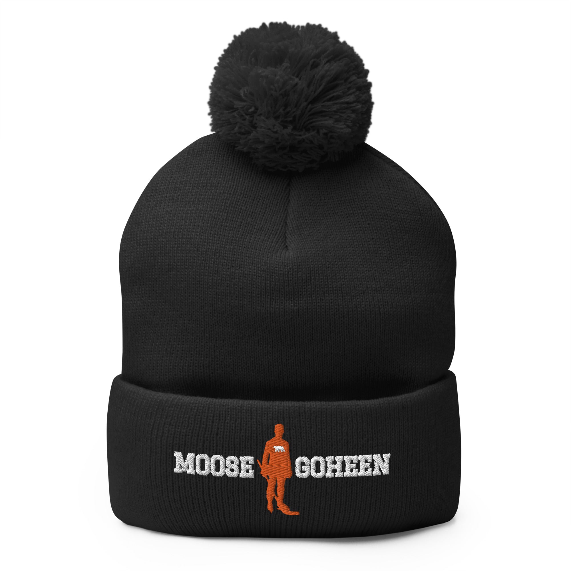 Moose Goheen Pom-Pom Beanie
