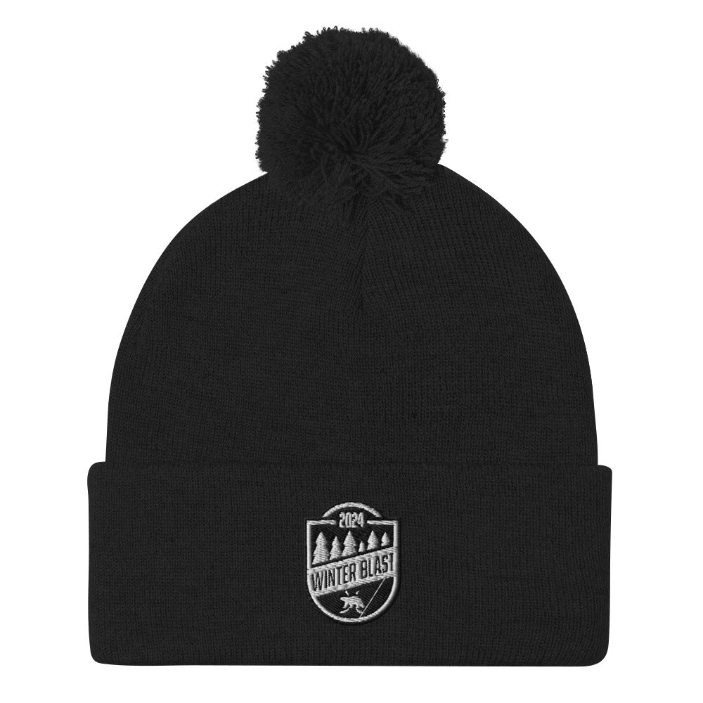 Winter Blast Pom-Pom Beanie