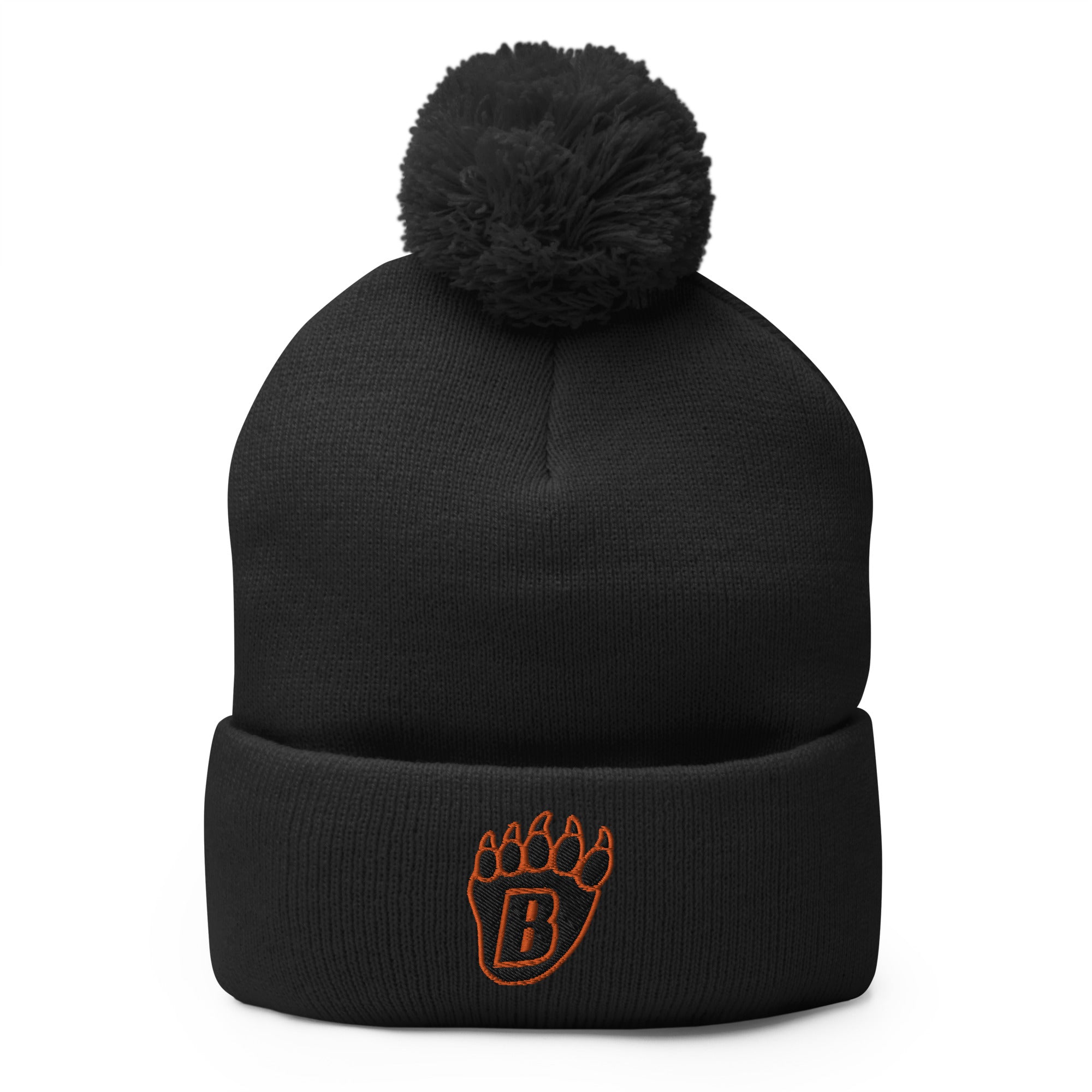 White Bear Lake Blackout Pom-Pom Beanie