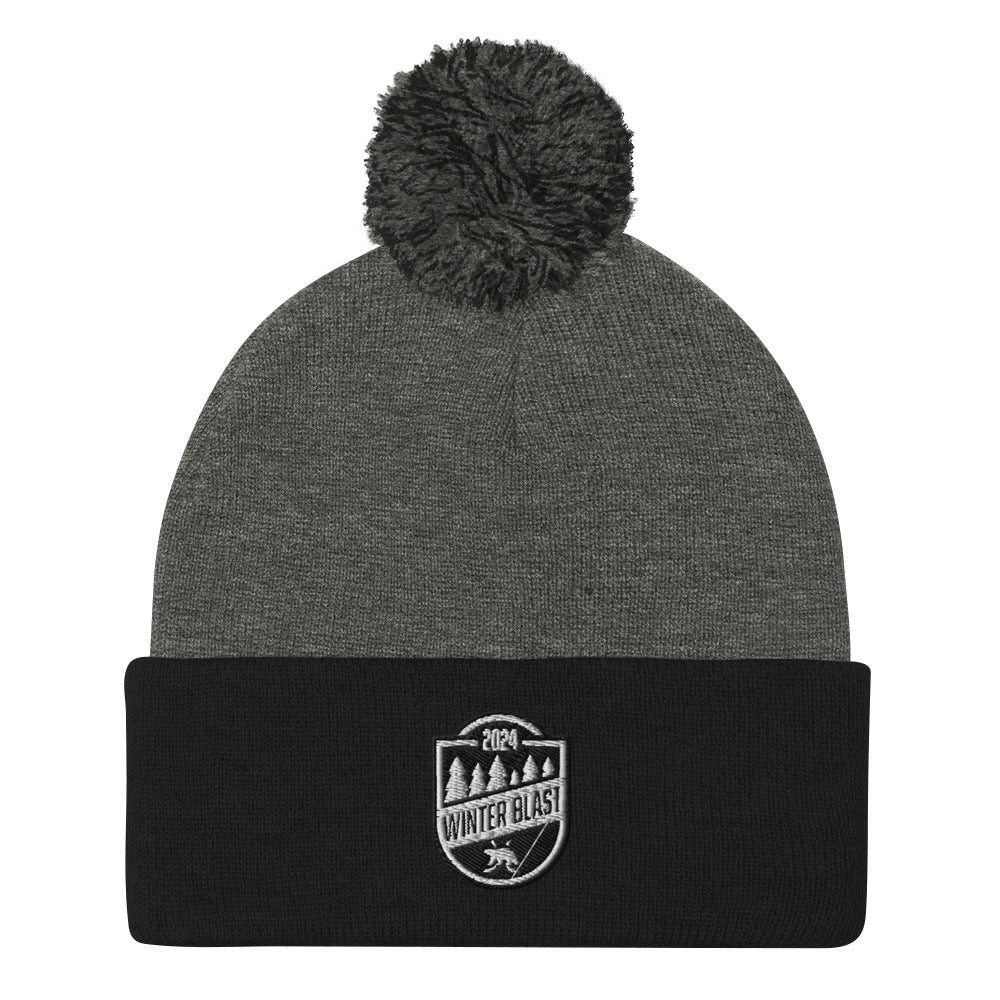 Winter Blast Pom-Pom Beanie