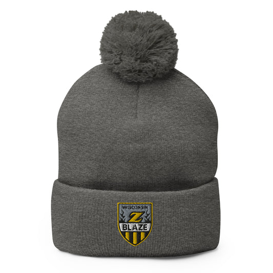 Wisconsin Blaze Hockey Pom-Pom Beanie