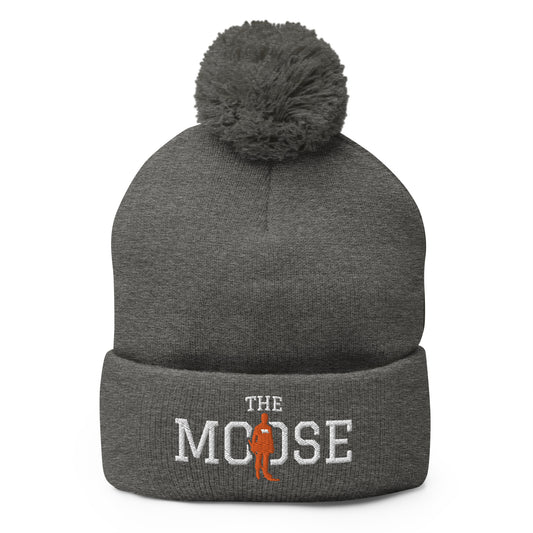 The Moose Pom-Pom Beanie