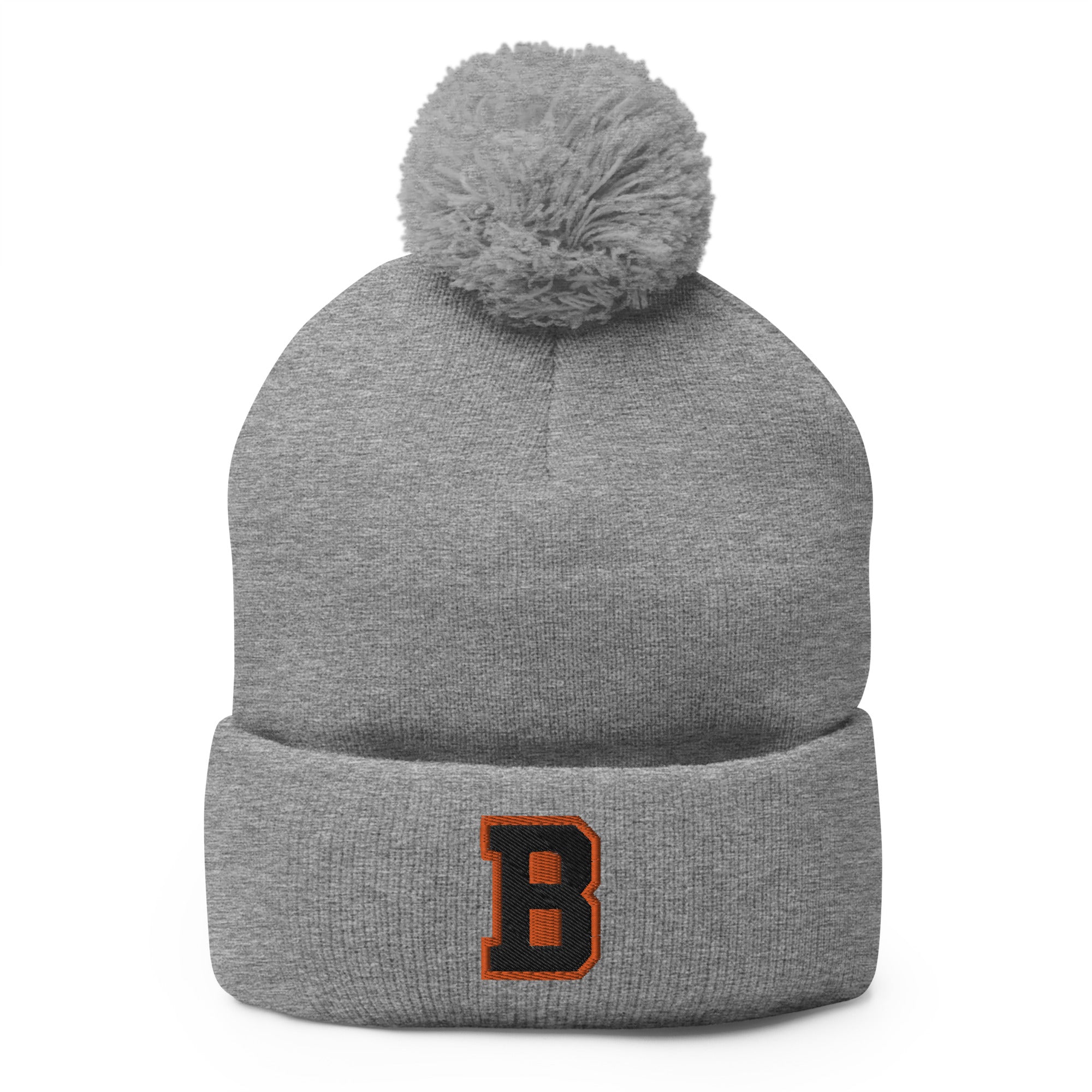 White Bear Lake Baseball B Pom-Pom Beanie