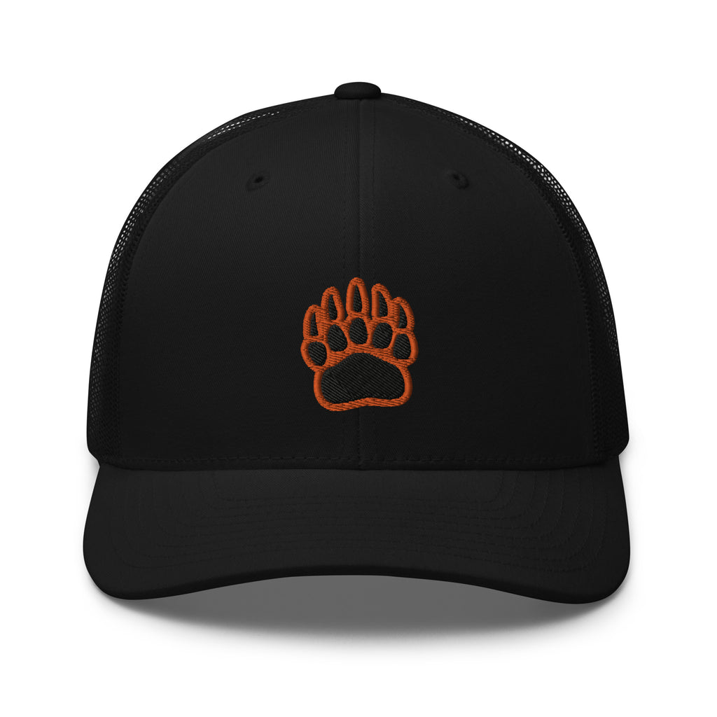 White Bear Lake Baseball Bear Track Trucker Cap