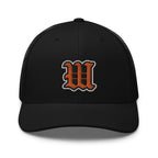 White Bear Lake Baseball Blackletter W Trucker Cap