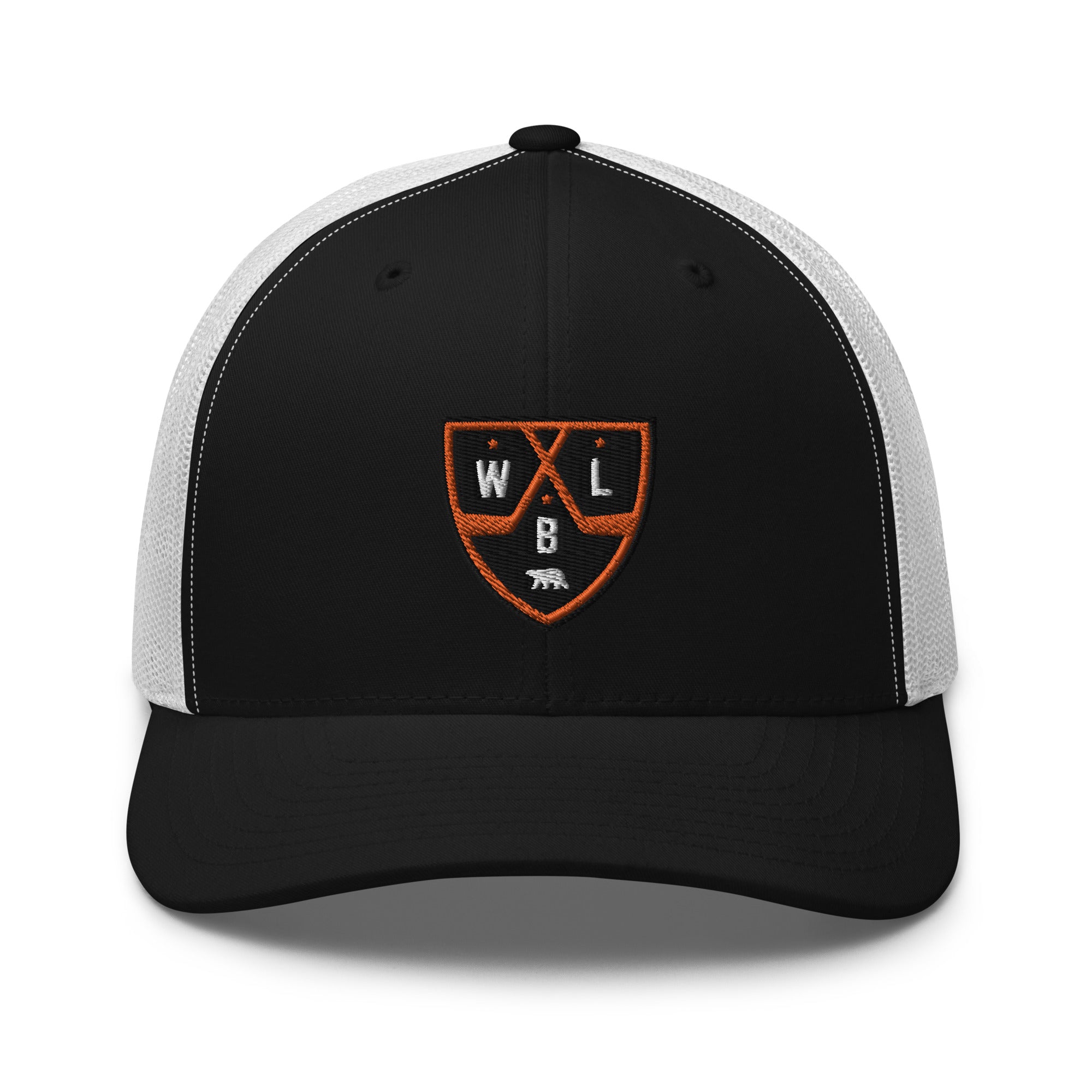 White Bear Lake Hockey Shield Trucker Cap