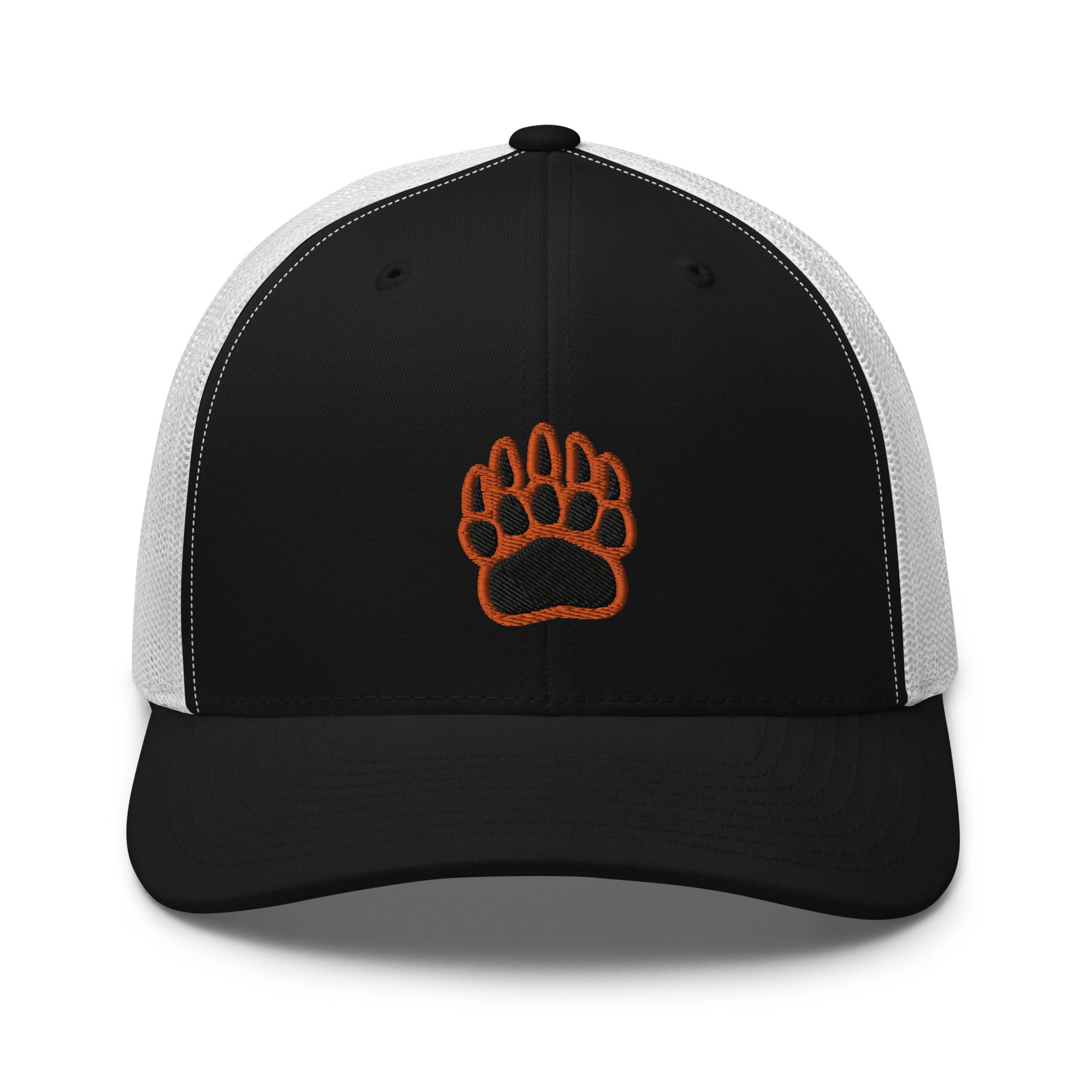 White Bear Lake Baseball Bear Track Trucker Cap
