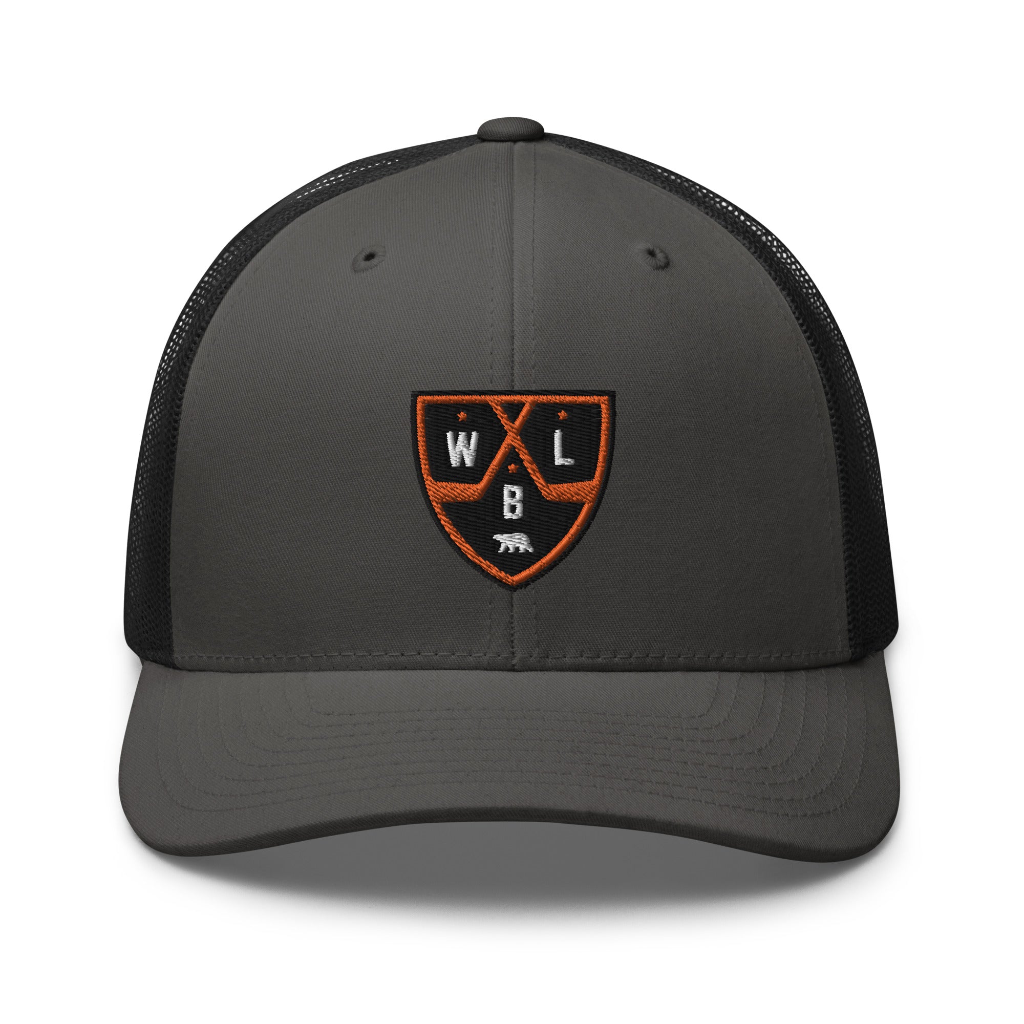 White Bear Lake Hockey Shield Trucker Cap