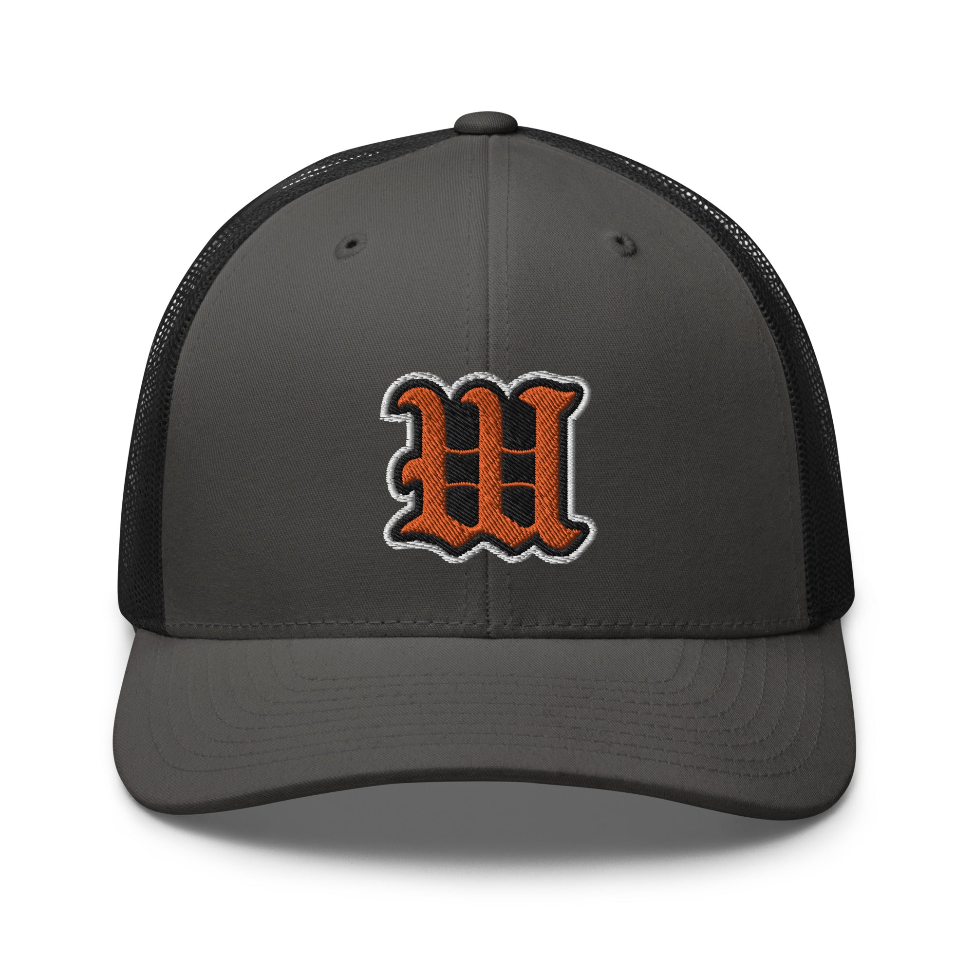 White Bear Lake Baseball Blackletter W Trucker Cap
