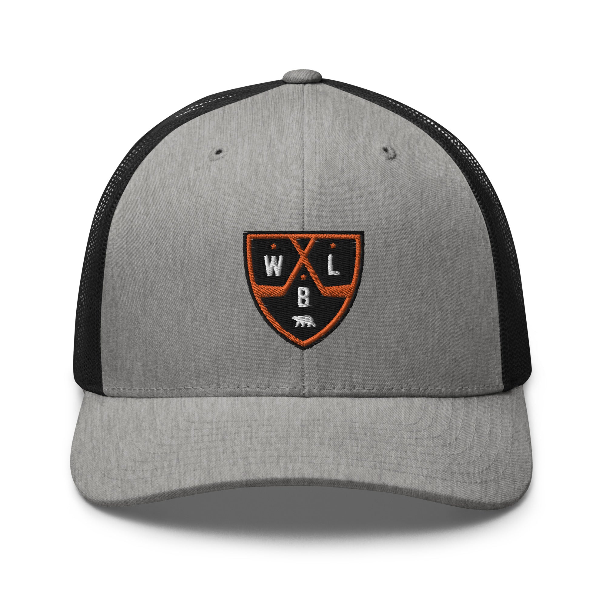 White Bear Lake Hockey Shield Trucker Cap