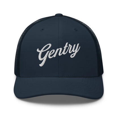 Gentry Academy Script Trucker Cap