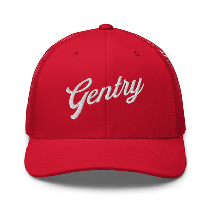 Gentry Academy Script Trucker Cap