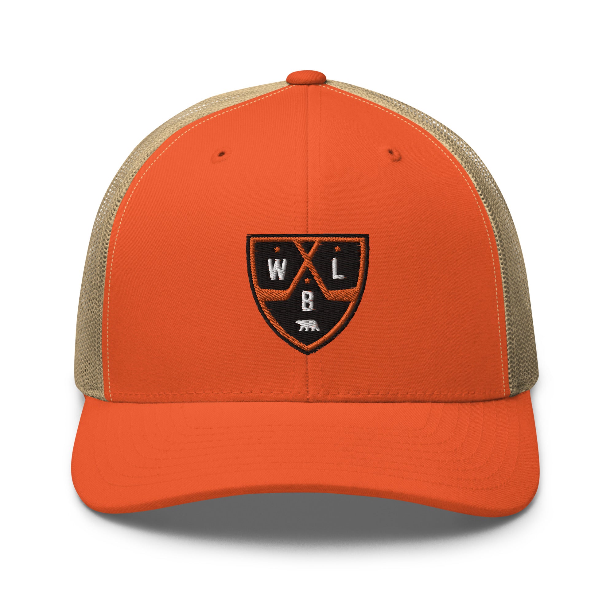 White Bear Lake Hockey Shield Trucker Cap