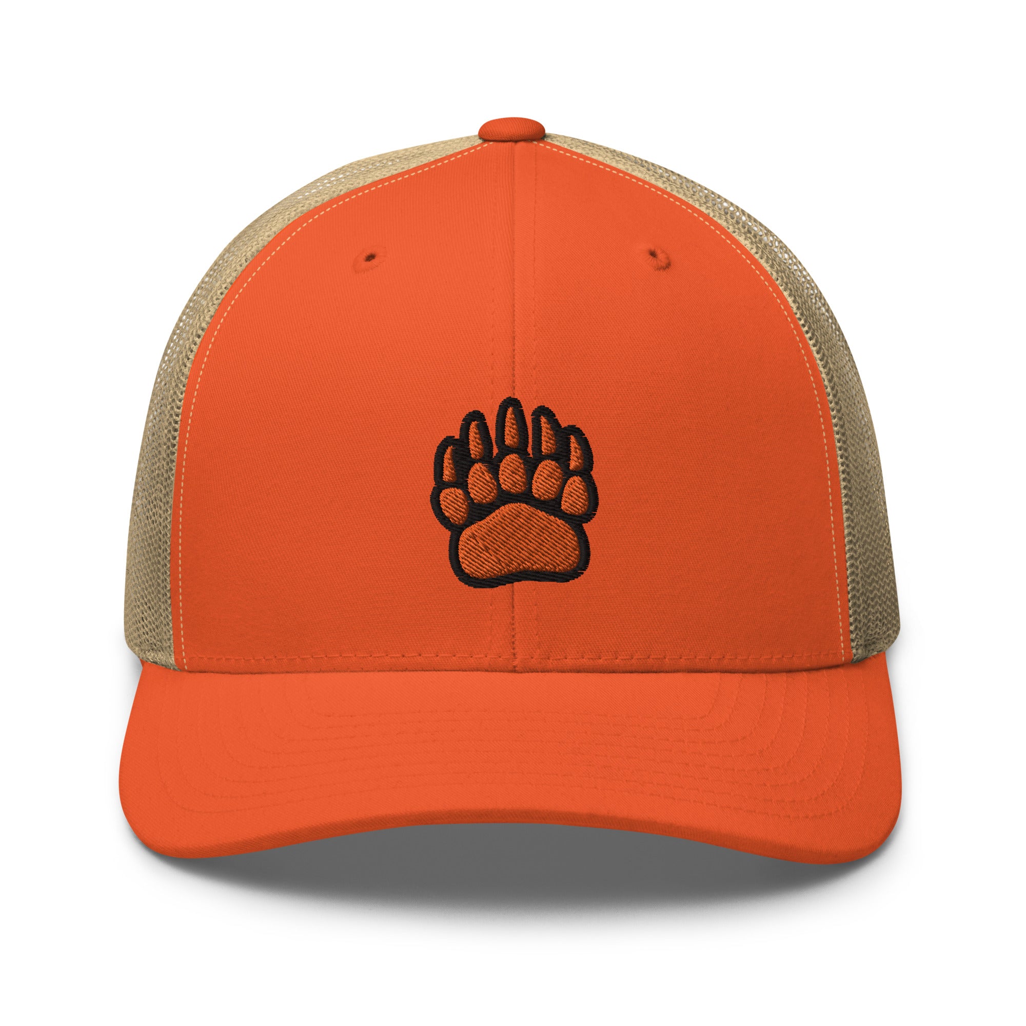 White Bear Lake Baseball Bear Track Trucker Cap