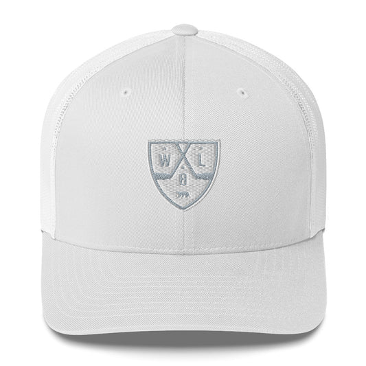 White Bear Lake Hockey Ghost Shield Trucker Cap