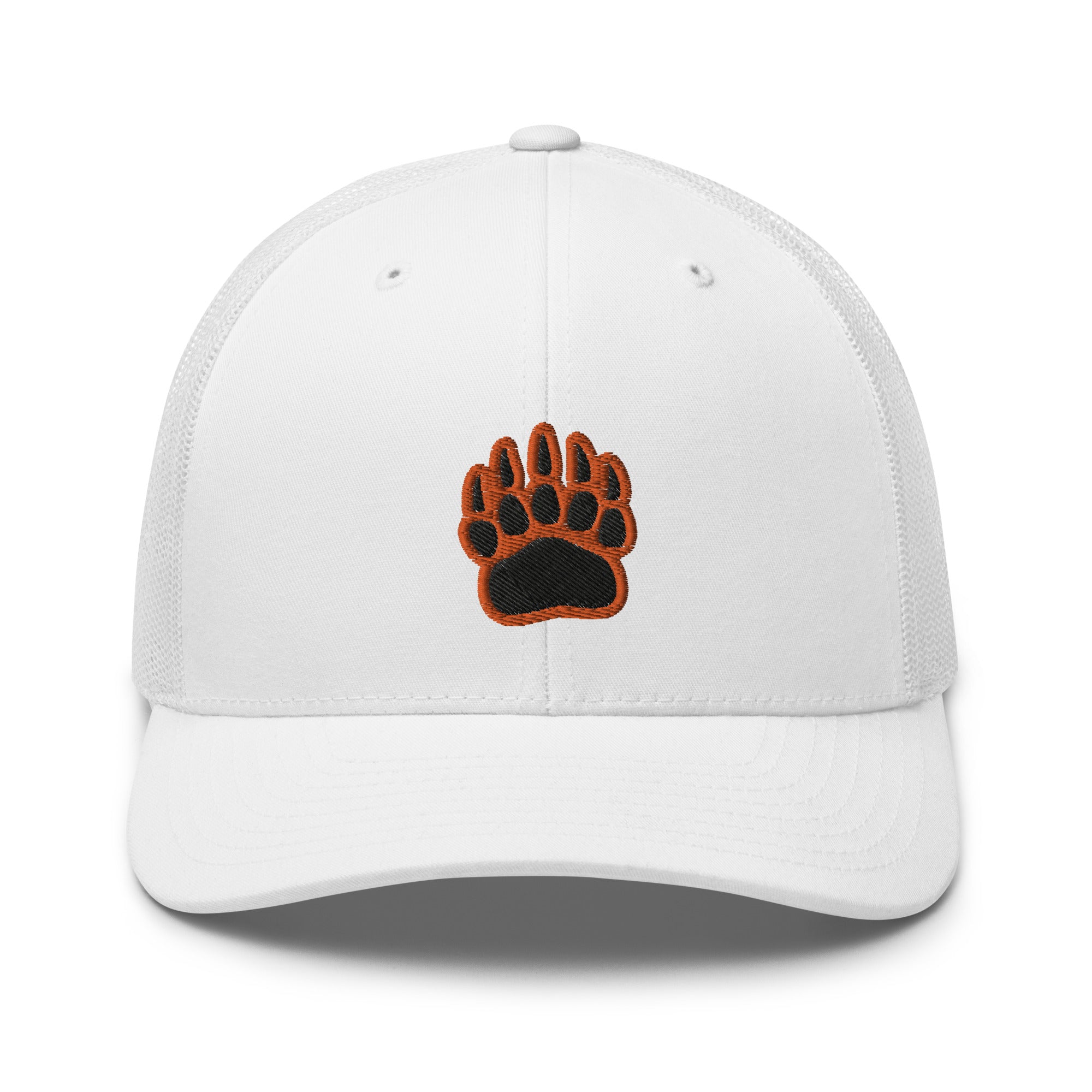 White Bear Lake Baseball Bear Track Trucker Cap